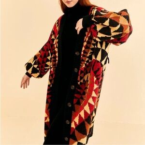 Farm Rio Long Cardigan